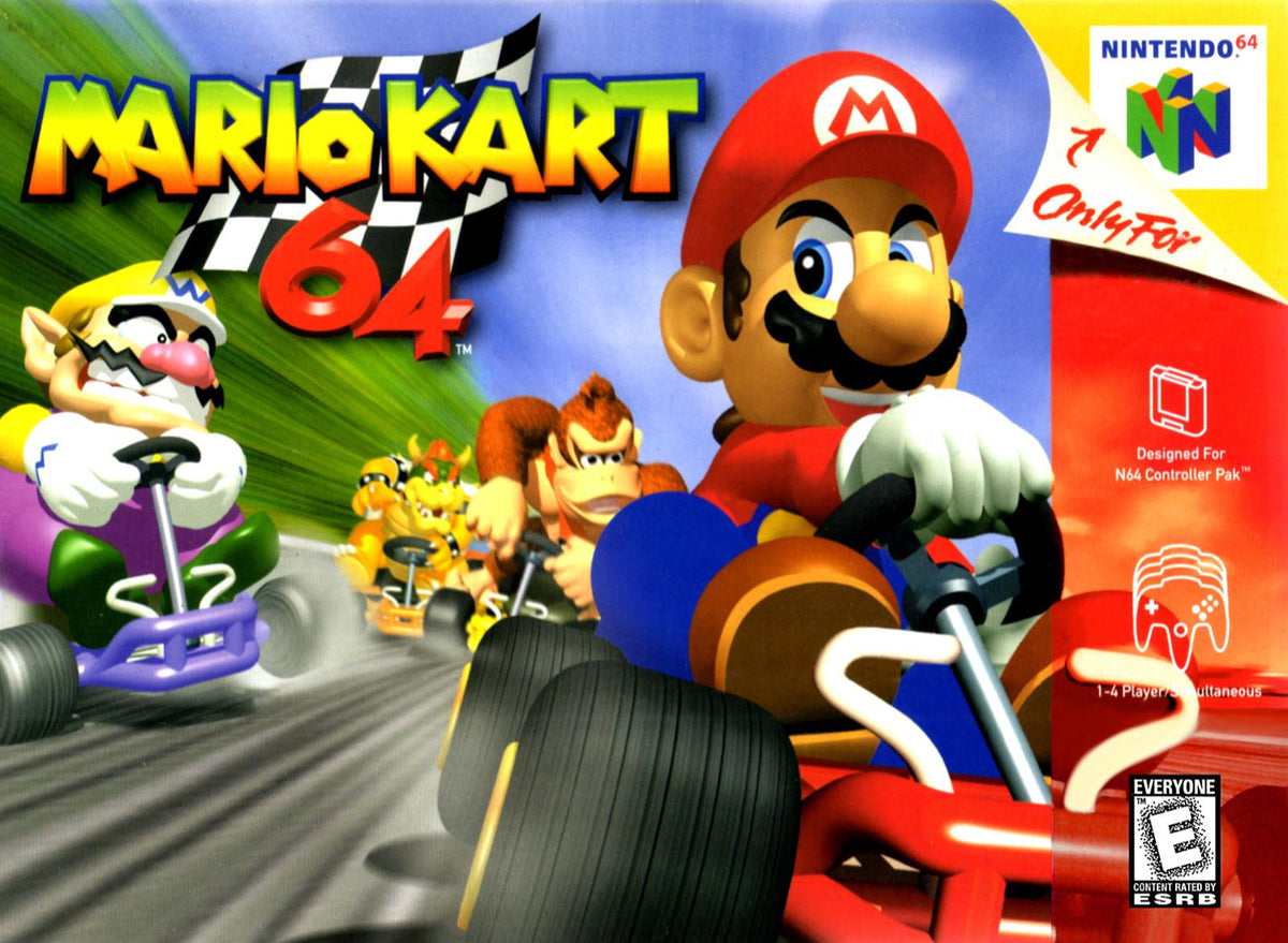 Nexwave Video Games Inc. - Mario Kart 64 - Video Game - Nintendo 64