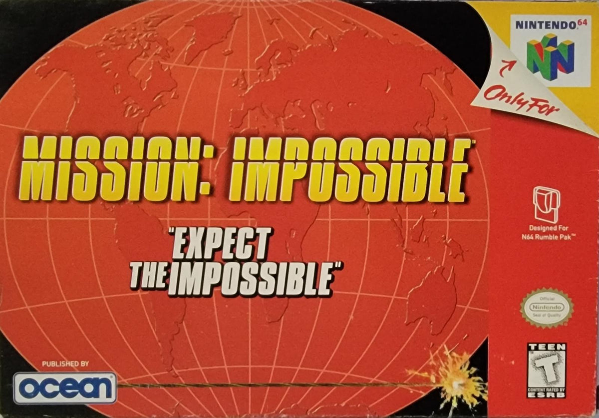 Nexwave Video Games Inc. - Mission Impossible - Video Game - Nintendo 64
