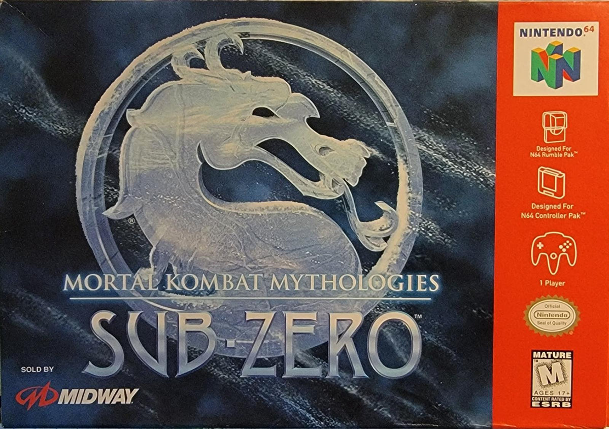Nexwave Video Games Inc. - Mortal Kombat Mythologies: Sub-Zero - Video Game - Nintendo 64