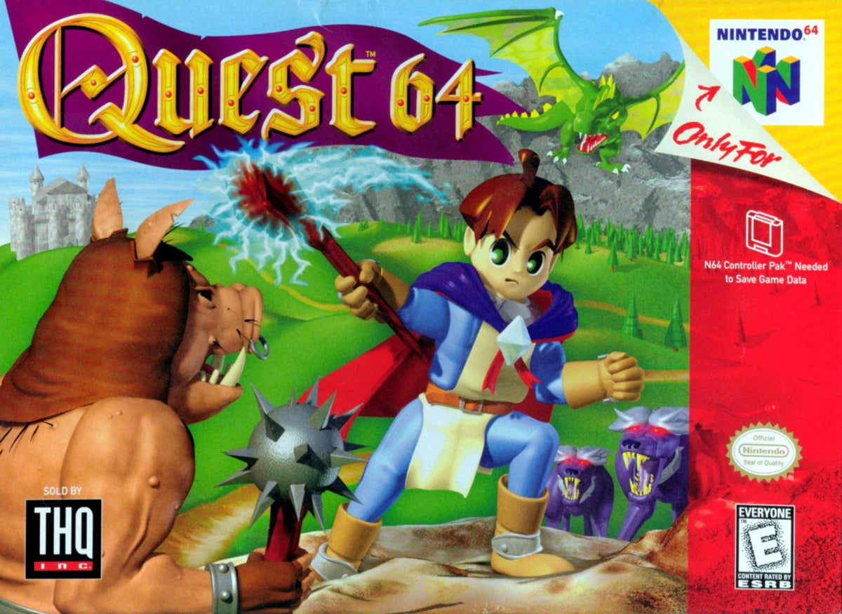 Nexwave Video Games Inc. - Quest 64 - Video Game - Nintendo 64