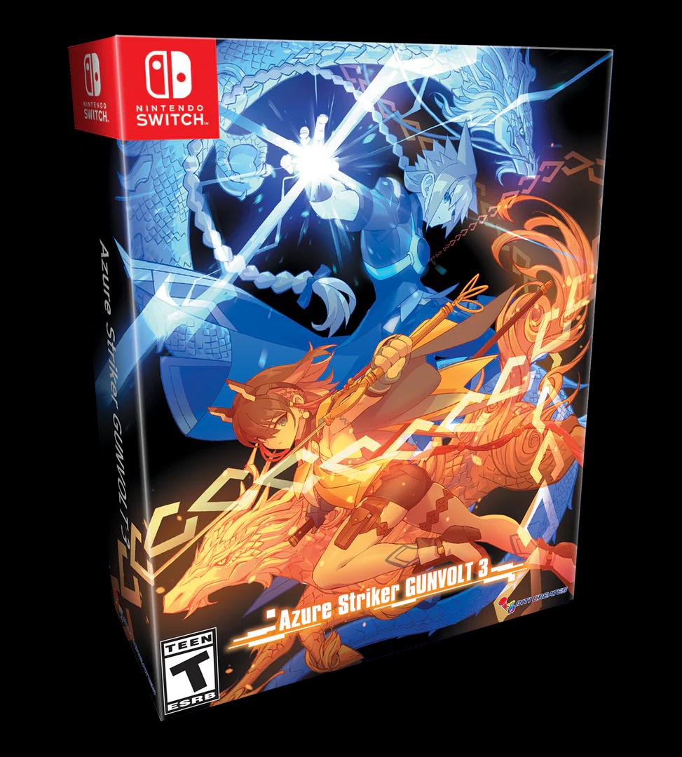 Nexwave Video Games Inc. - Azure Striker Gunvolt 3 [Collector's Edition] - Video Game - Nintendo Switch