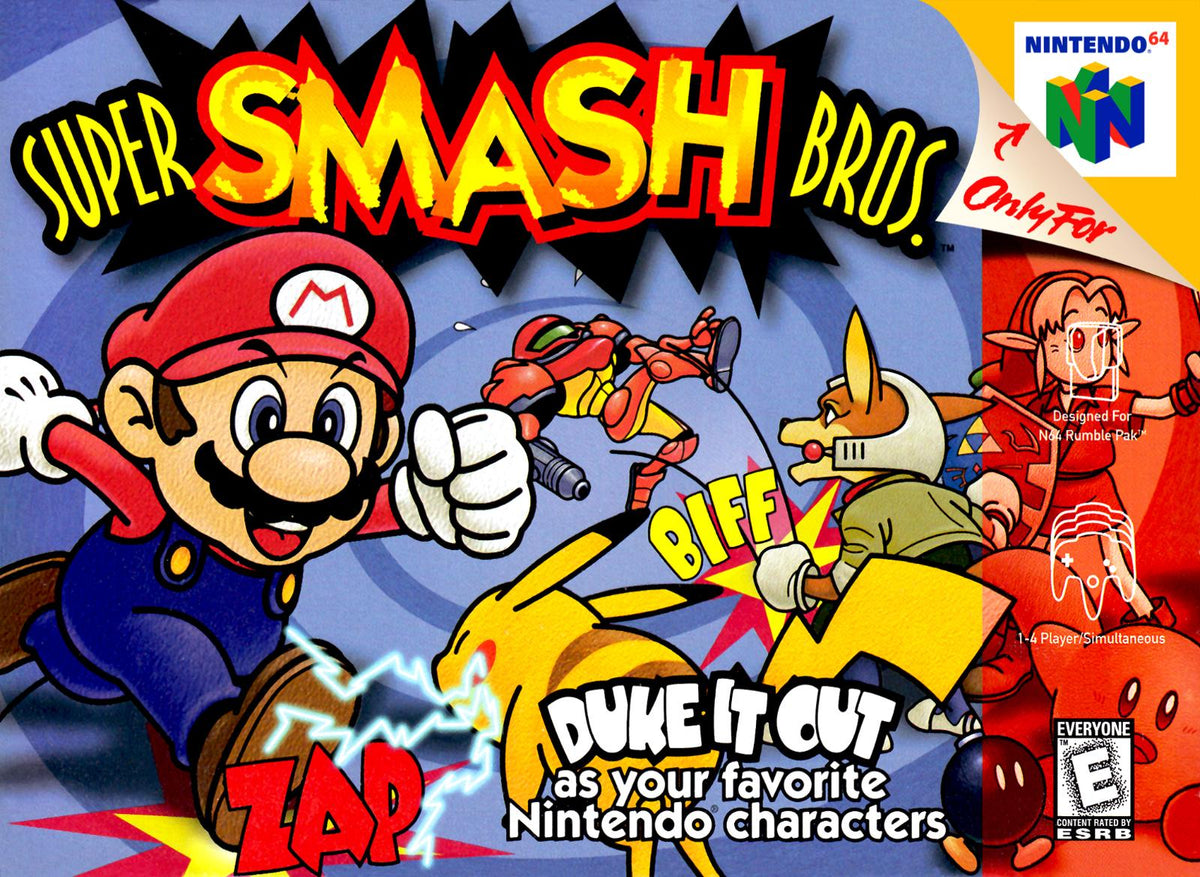 Nexwave Video Games Inc. - Super Smash Bros. - Video Game - Nintendo 64