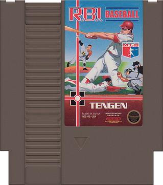 Nexwave Video Games Inc. - RBI Baseball [Gray Cart] - Video Game - NES