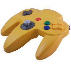 Nexwave Video Games Inc. - Yellow Controller - Video Game - Nintendo 64