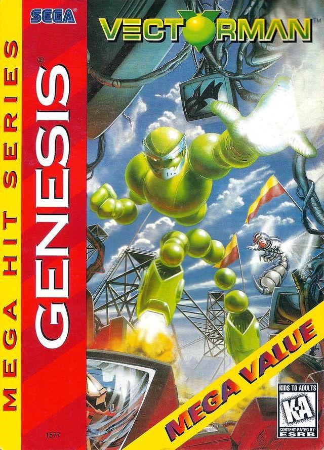 Nexwave Video Games Inc. - Vectorman [Cardboard Box] - Video Game - Sega Genesis