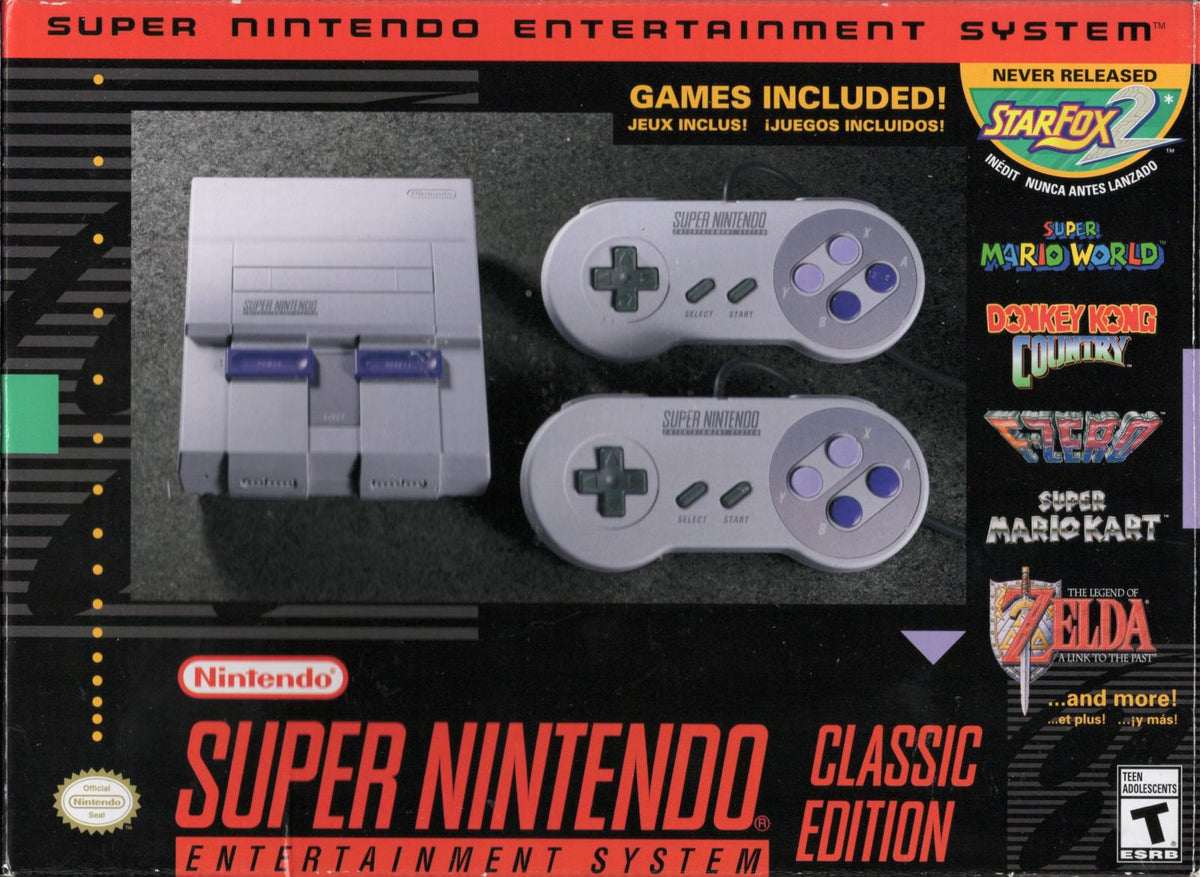 Nexwave Video Games Inc. - Super Nintendo Classic Edition - Video Game - Super Nintendo