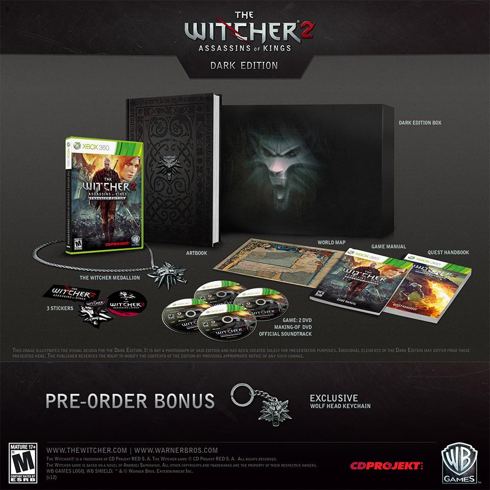 Witcher 2: Assassins of Kings Enhanced Edition [Dark Edition] - Xbox 360