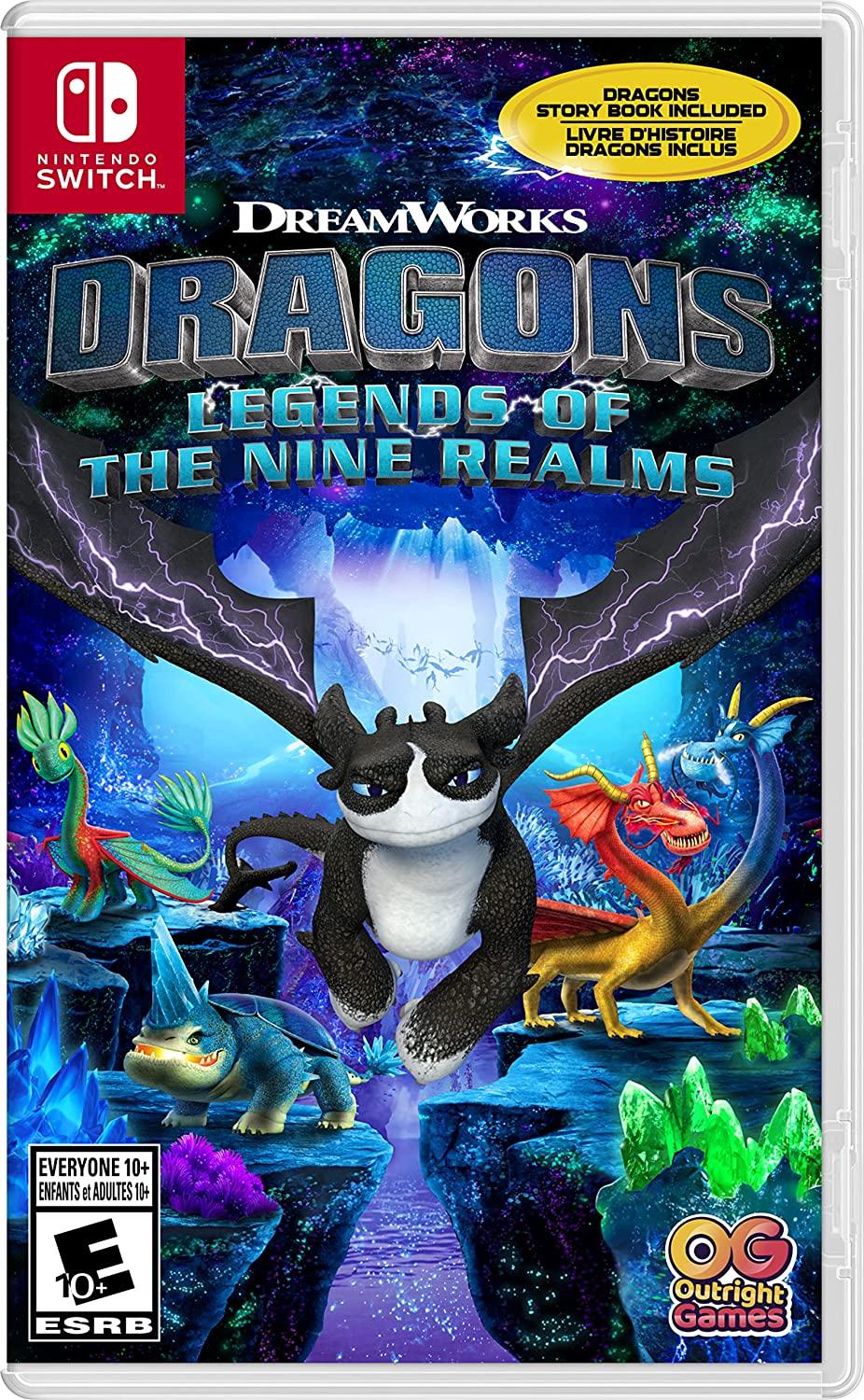 Nexwave Video Games Inc. - Dragons: Legends of the Nine Realms - Video Game - Nintendo Switch
