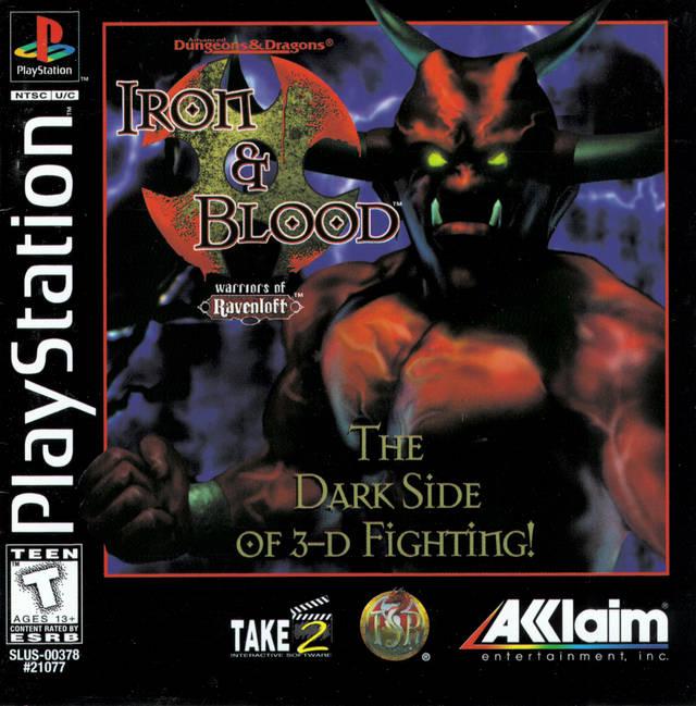 Nexwave Video Games Inc. - Advanced Dungeons & Dragons Iron and Blood - Video Game - Playstation