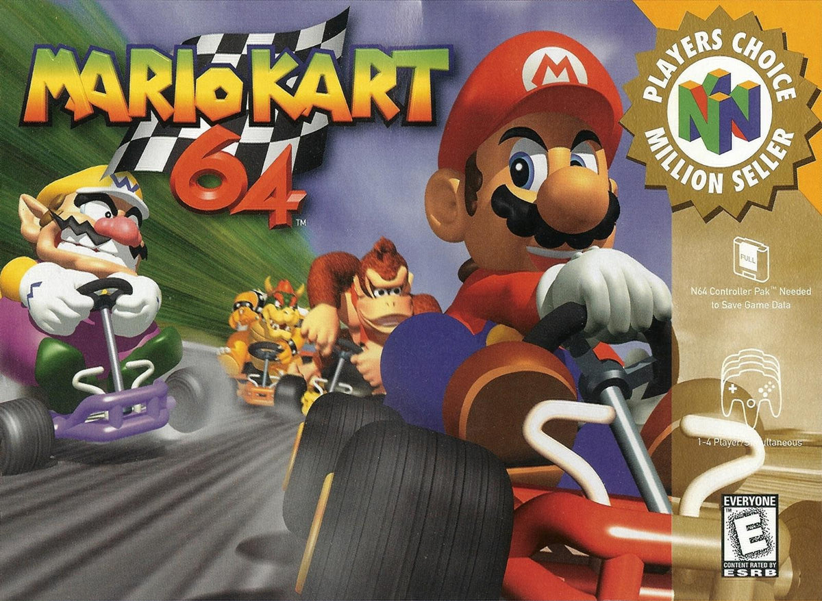 Nexwave Video Games Inc. - Mario Kart 64 [Player's Choice] - Video Game - Nintendo 64