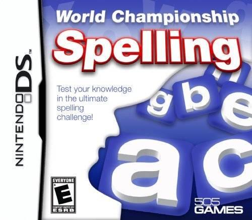 Nexwave Video Games Inc. - World Championship Spelling - Video Game - Nintendo DS