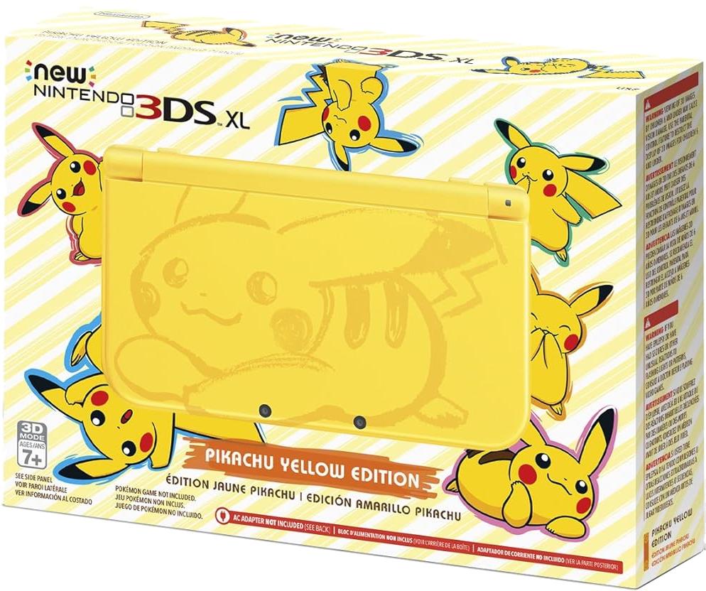 New Nintendo 3DS XL Pikachu Yellow Edition - Nintendo 3DS