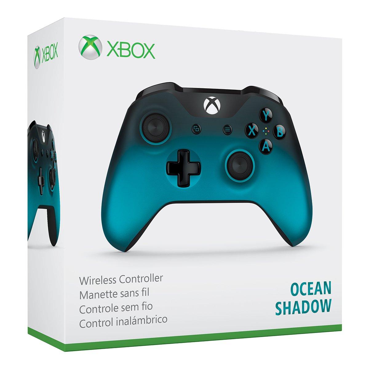 Nexwave Video Games Inc. - Xbox One Ocean Shadow Wireless Controller - Video Game - Xbox One