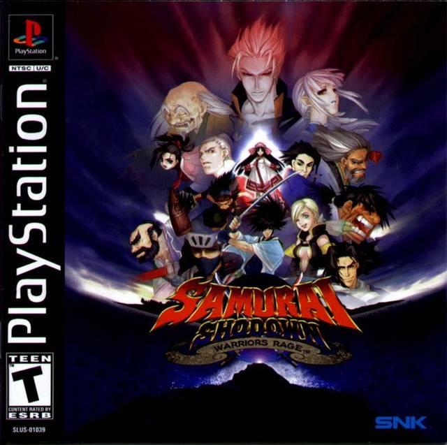 Samurai Shodown Warrior's Rage - Playstation