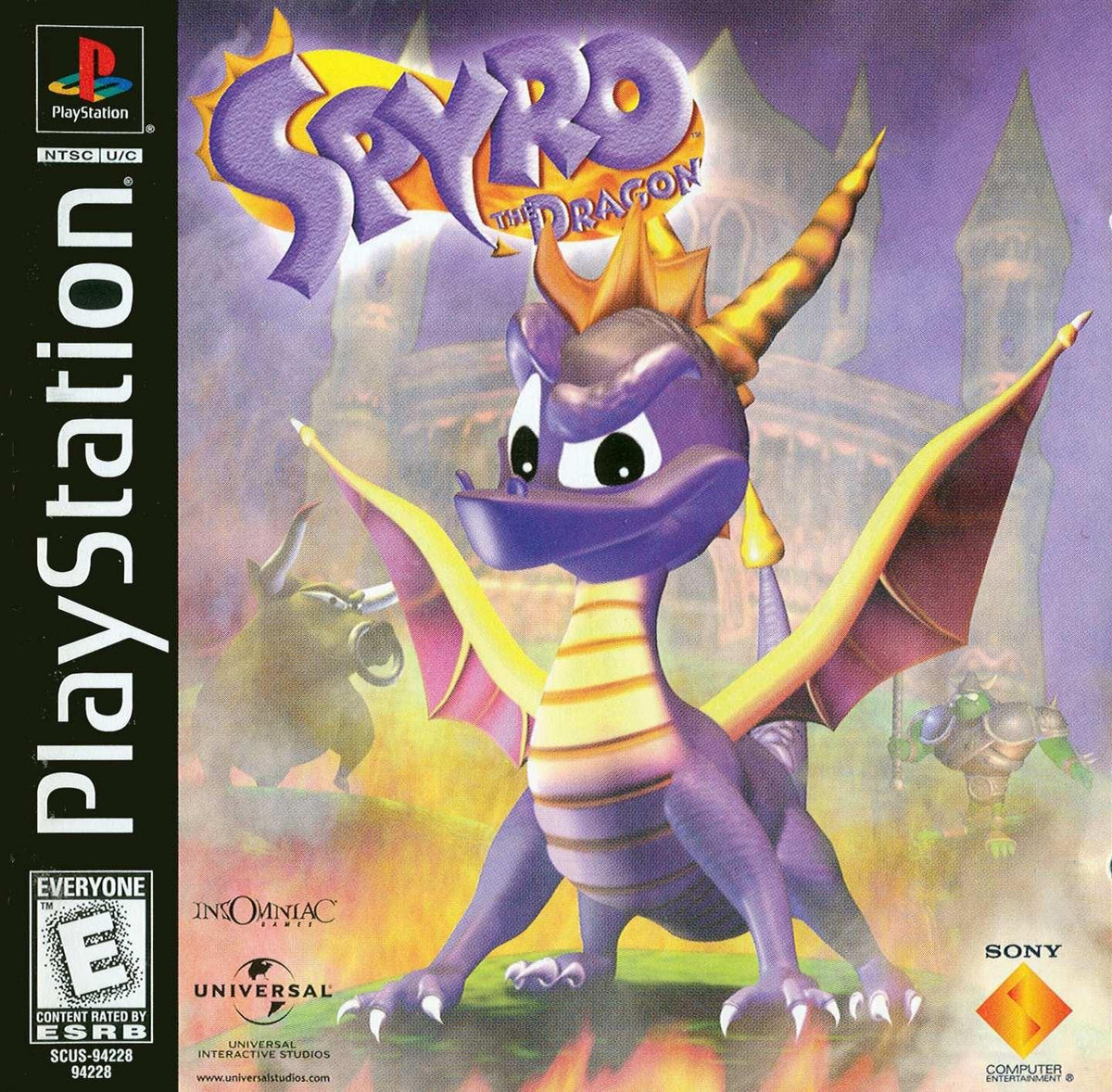 Nexwave Video Games Inc. - Spyro the Dragon - Video Game - Playstation
