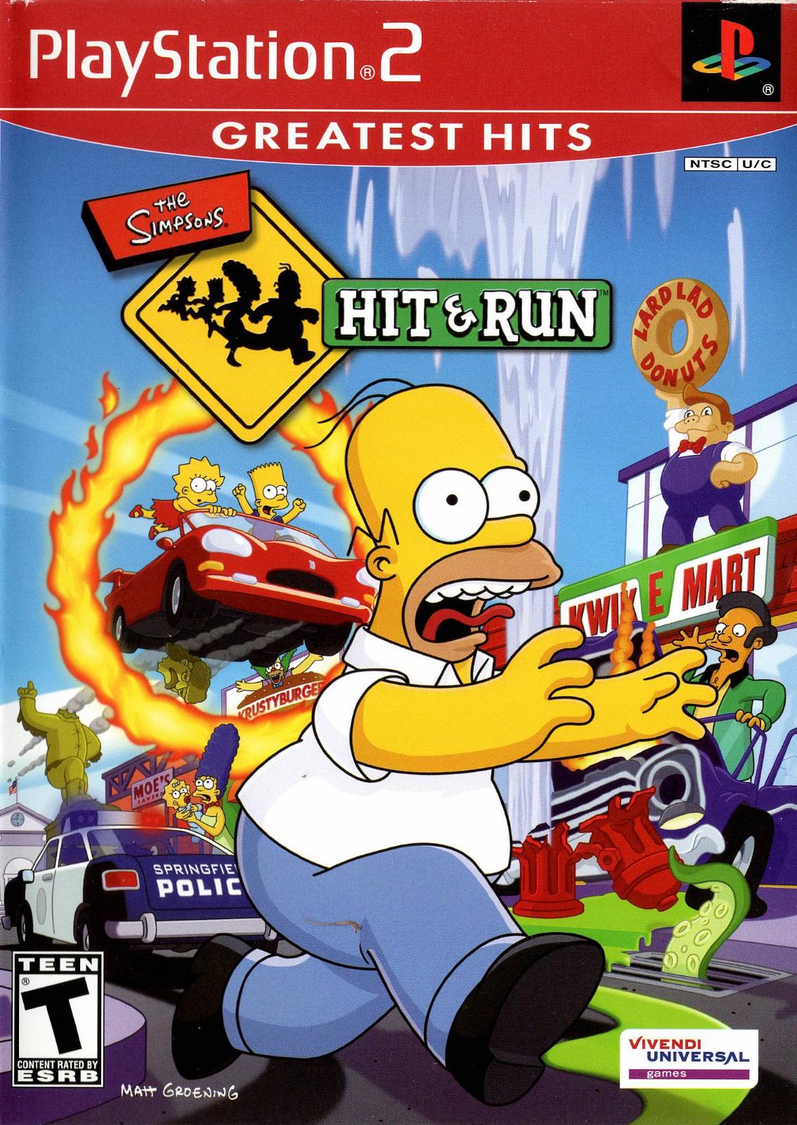 Nexwave Video Games Inc. - The Simpsons Hit and Run [Greatest Hits] - Video Game - Playstation 2