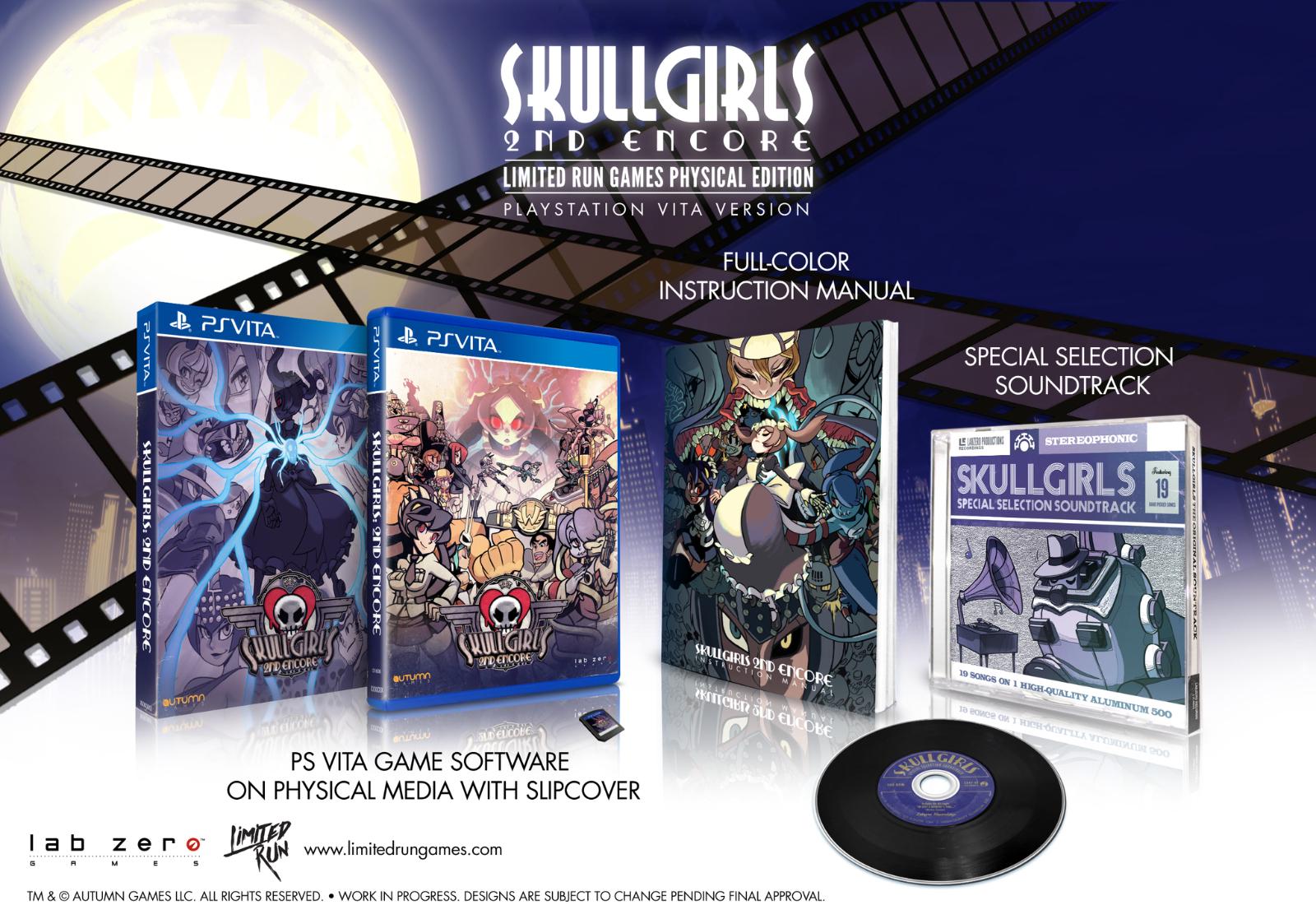 Skullgirls 2nd Encore - Playstation Vita