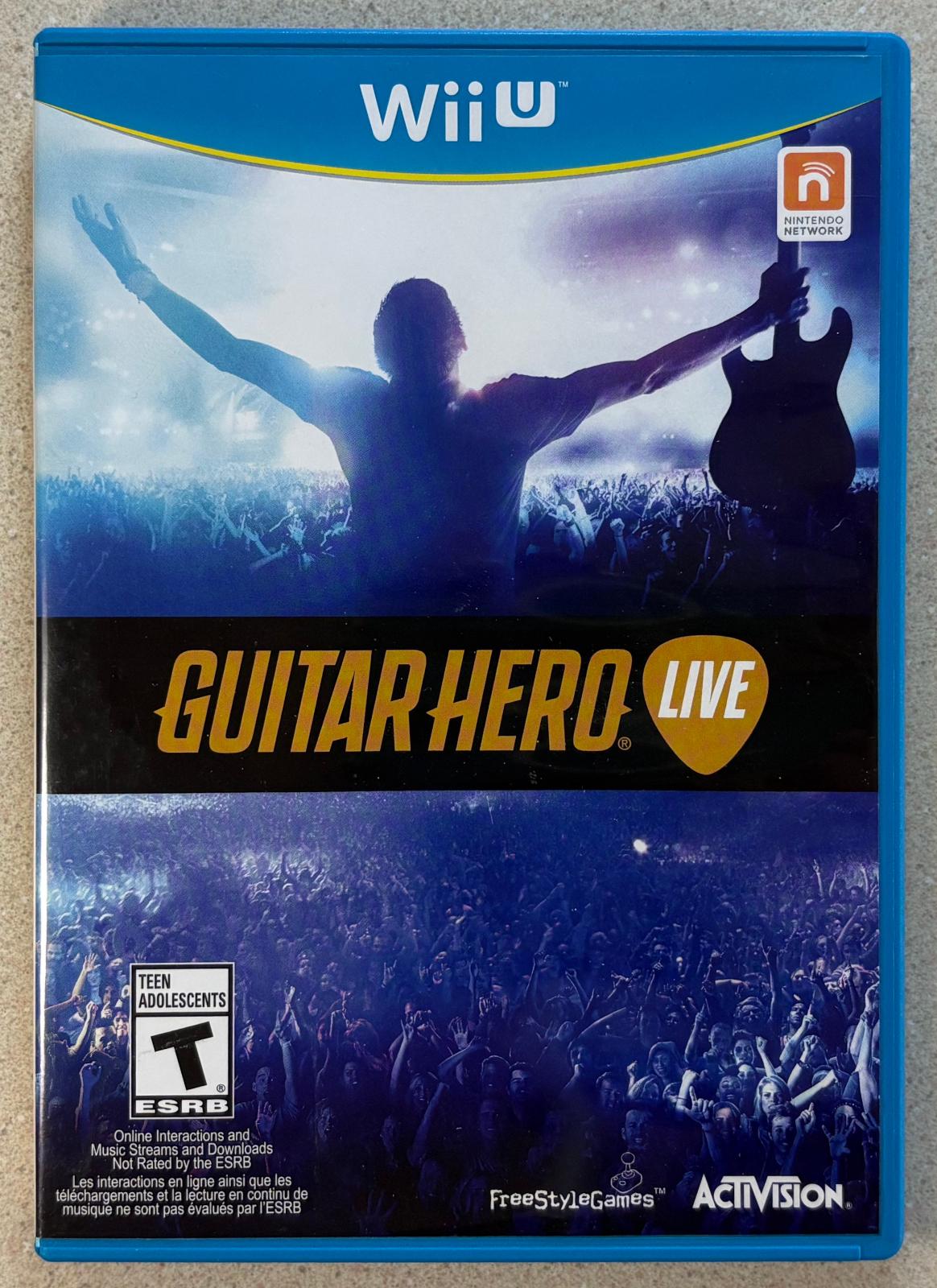 Nexwave Video Games Inc. - Guitar Hero Live - Video Game - Wii U