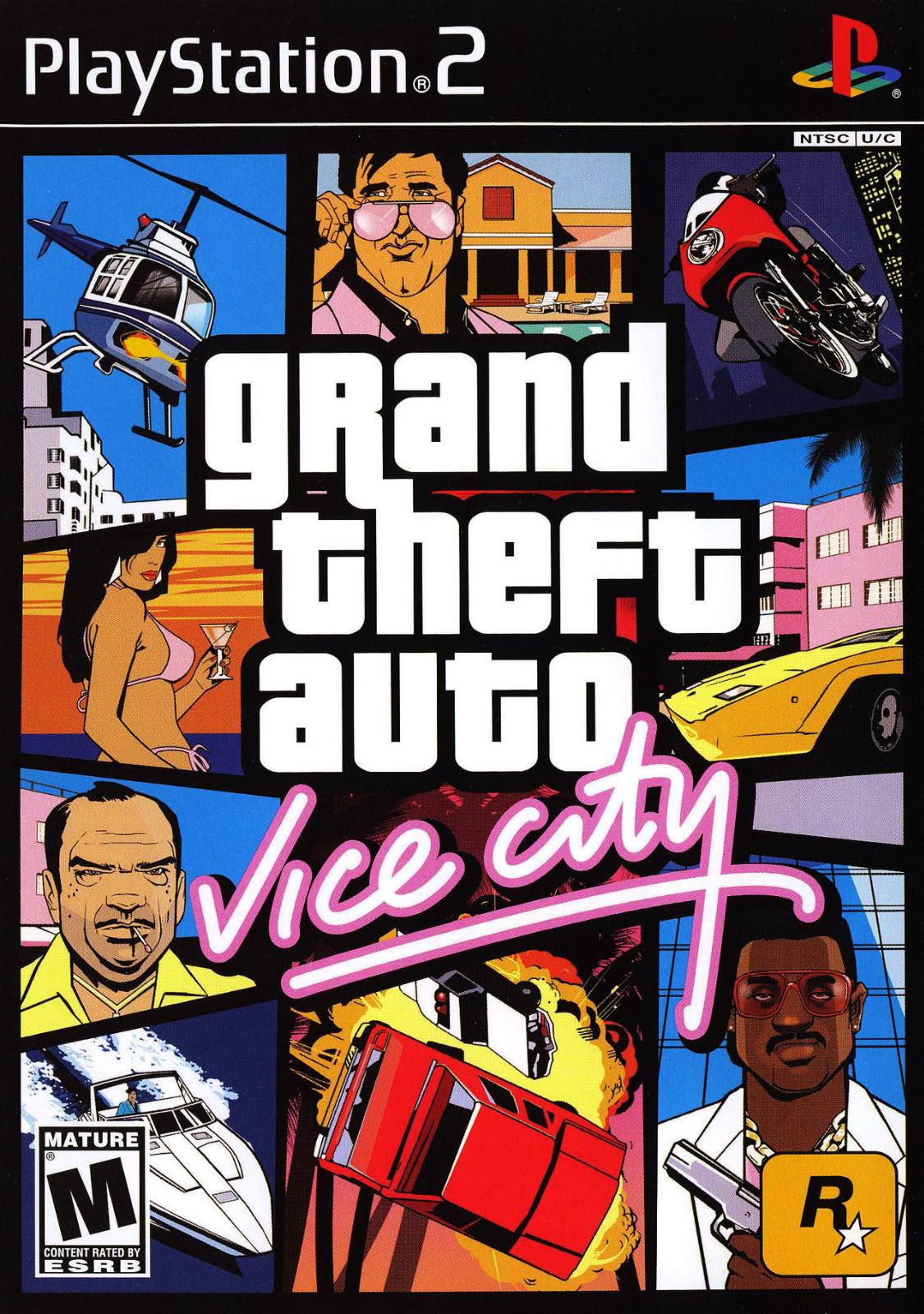 Nexwave Video Games Inc. - Grand Theft Auto Vice City - Video Game - Playstation 2