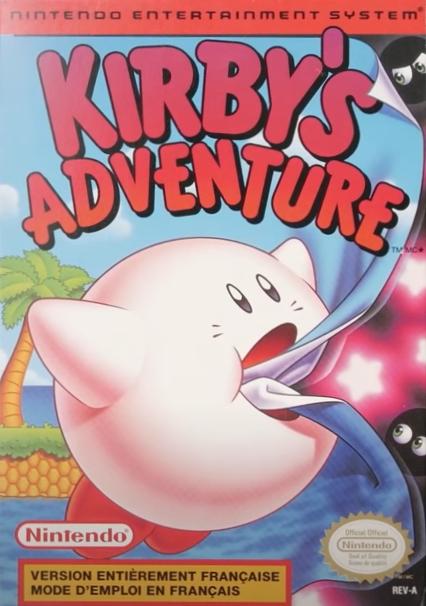 Nexwave Video Games Inc. - Kirby's Adventure [French] - Video Game - NES