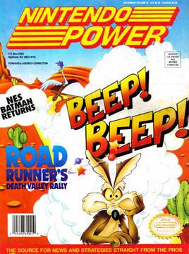 Nexwave Video Games Inc. - [Volume 43] Road Runner's Death Valley Rally - Video Game - Nintendo Power
