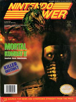 Nexwave Video Games Inc. - [Volume 64] Mortal Kombat 2 - Video Game - Nintendo Power