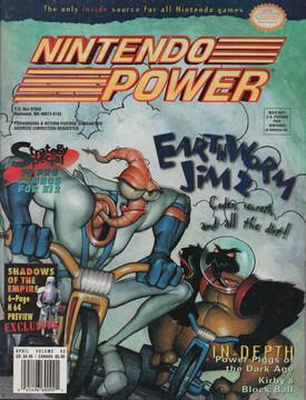 Nexwave Video Games Inc. - [Volume 83] Earthworm Jim 2 - Video Game - Nintendo Power