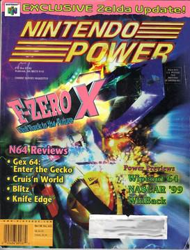 Nexwave Video Games Inc. - [Volume 112] F-Zero X - Video Game - Nintendo Power