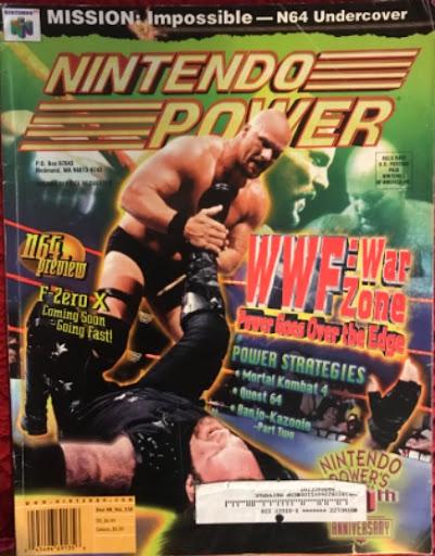 Nexwave Video Games Inc. - [Volume 110] WWF War Zone - Video Game - Nintendo Power