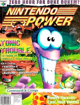 Nexwave Video Games Inc. - [Volume 118] Tonic Trouble - Video Game - Nintendo Power