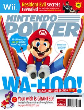 Nexwave Video Games Inc. - [Volume 247] Mario & Sonic at the Olympic Winter Games - Video Game - Nintendo Power