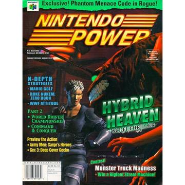 Nexwave Video Games Inc. - [Volume 123] Hybrid Heaven - Video Game - Nintendo Power