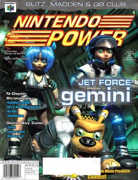 Nexwave Video Games Inc. - [Volume 124] Jet Force Gemini - Video Game - Nintendo Power