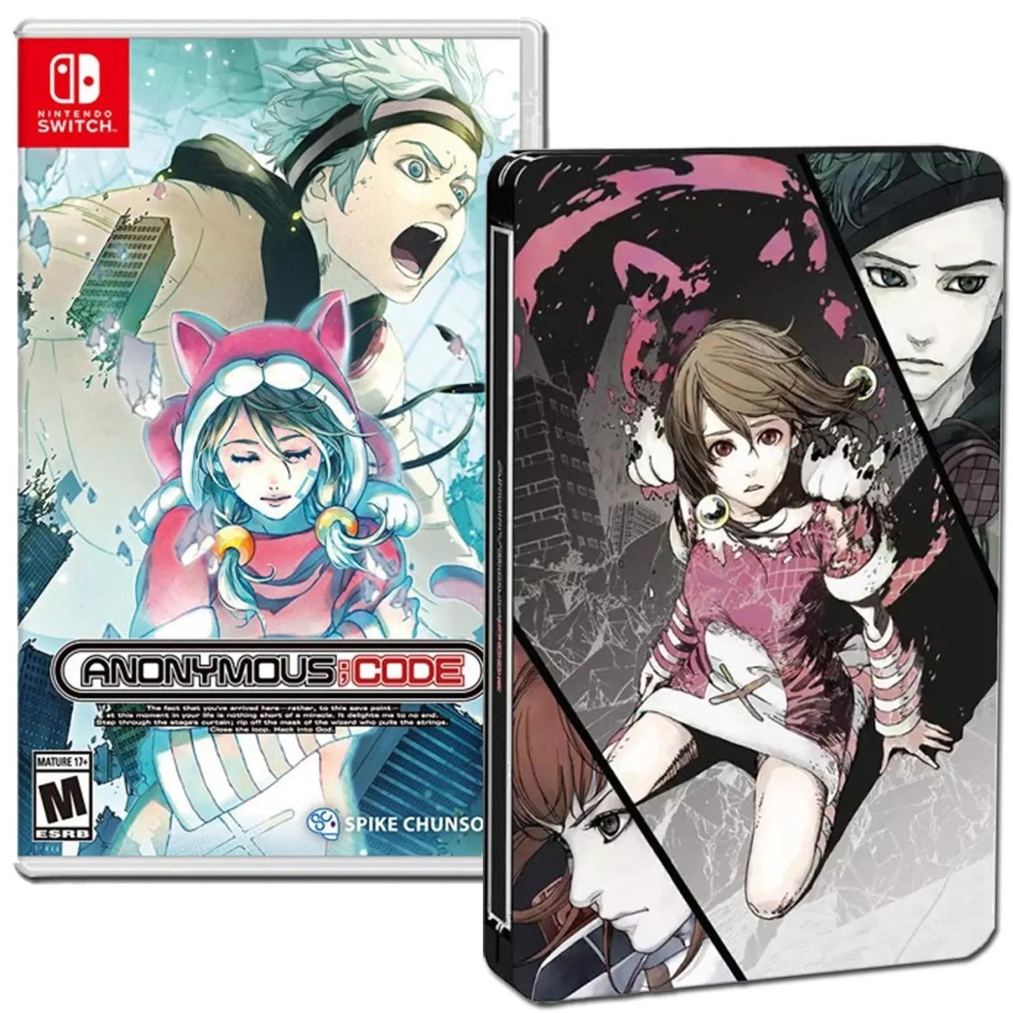 Anonymous;Code [SteelBook Launch Edition] - Nintendo Switch