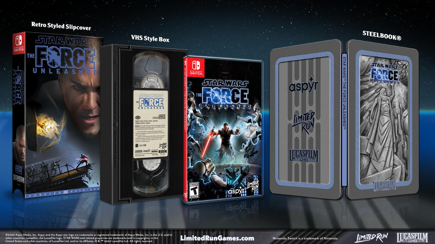 Star Wars: The Force Unleashed [VHS Edition] - Nintendo Switch