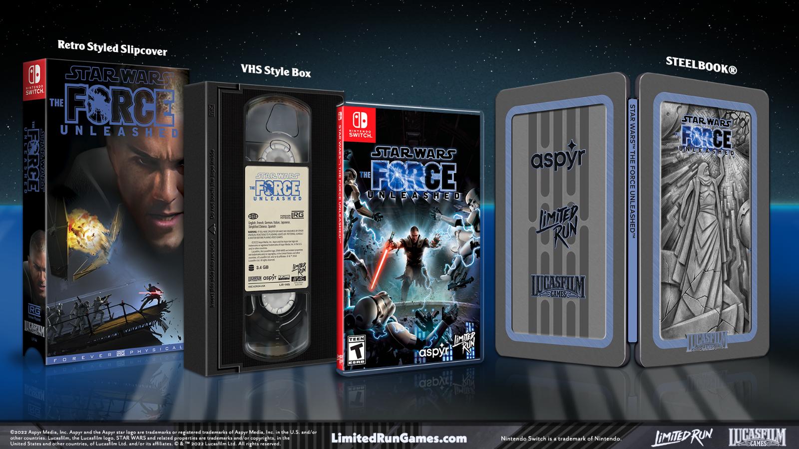 Star Wars: The Force Unleashed [VHS Edition] - Nintendo Switch