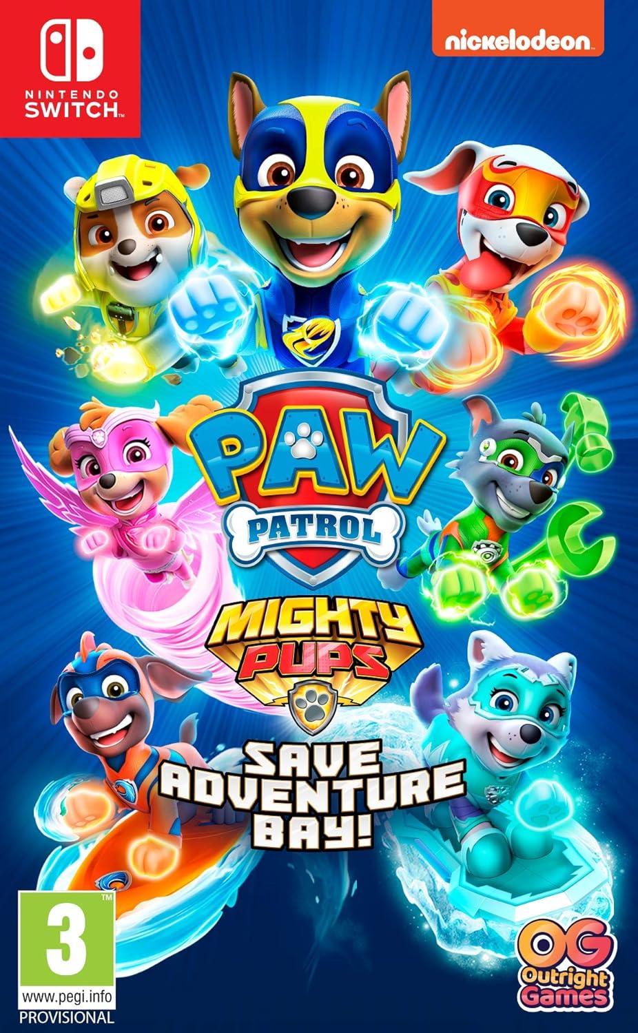 Paw Patrol: Mighty Pups Save Adventure Bay - PAL Nintendo Switch