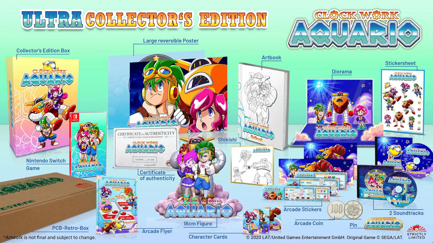 Clockwork Aquario [Ultra Collector's Edition] - PAL Nintendo Switch