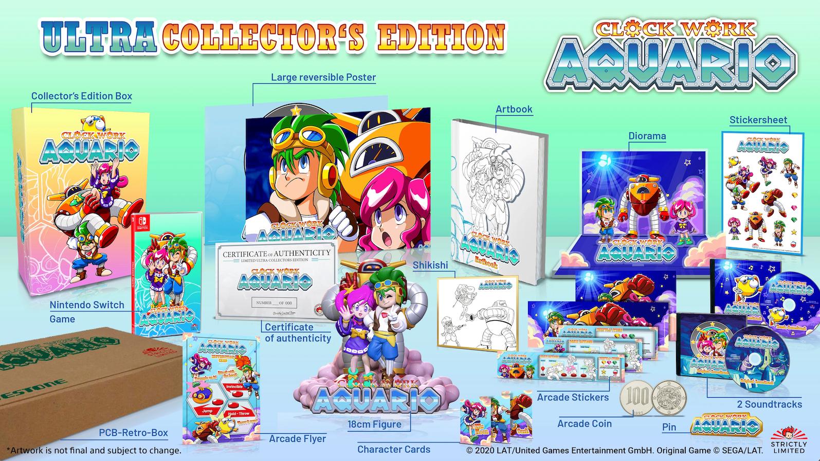 Clockwork Aquario [Ultra Collector's Edition] - PAL Nintendo Switch