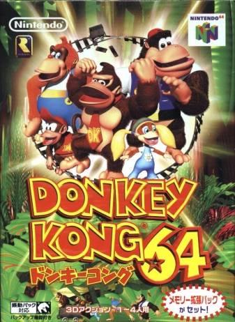 Nexwave Video Games Inc. - Donkey Kong 64 - Video Game - JP Nintendo 64