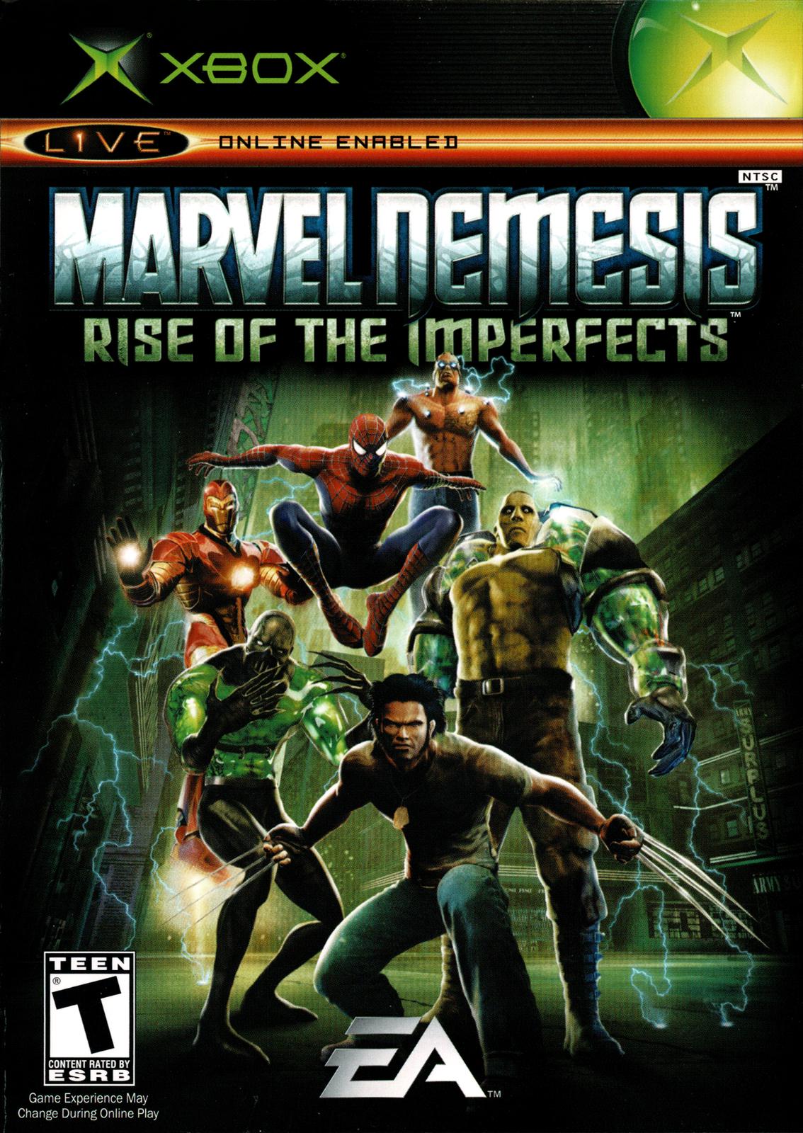 Nexwave Video Games Inc. - Marvel Nemesis Rise of the Imperfects - Video Game - Xbox