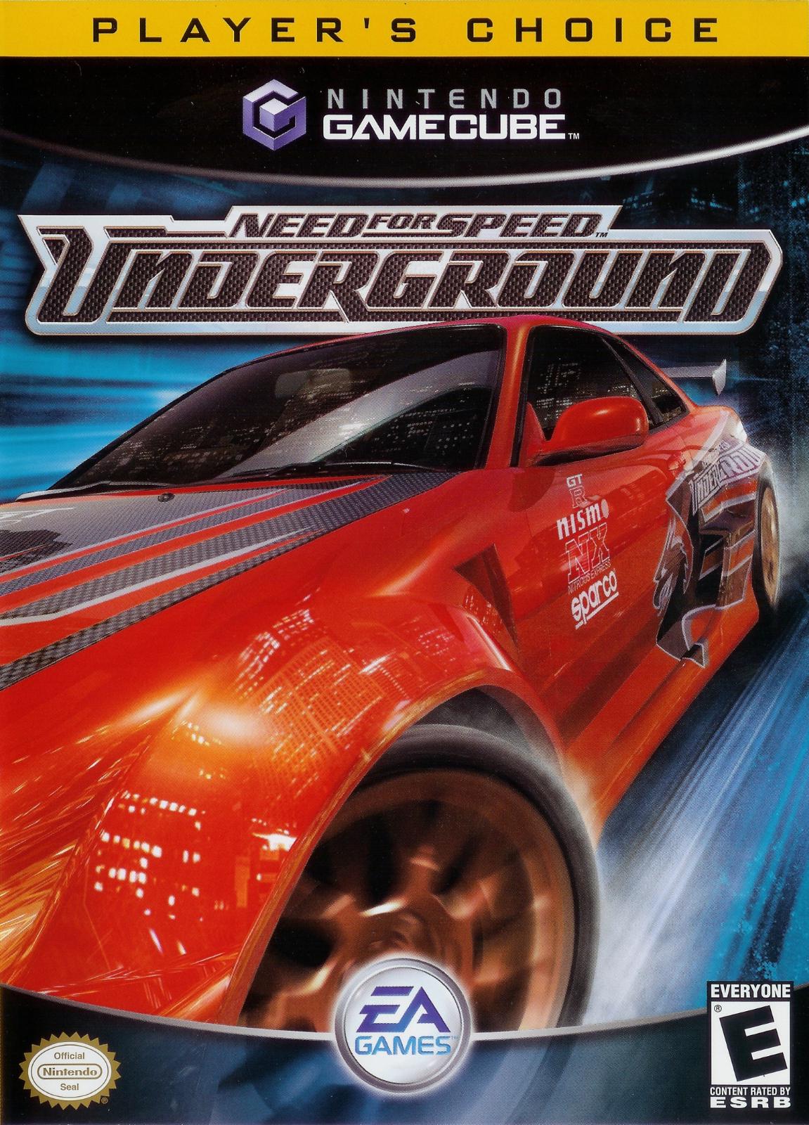 Nexwave Video Games Inc. - Need for Speed Underground [Player's Choice] - Video Game - Gamecube