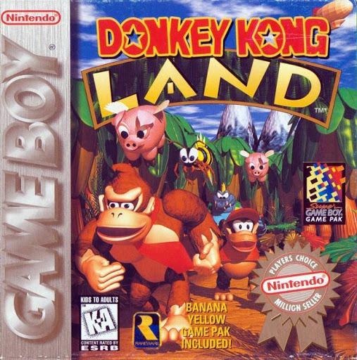 Nexwave Video Games Inc. - Donkey Kong Land [Player's Choice] - Video Game - GameBoy