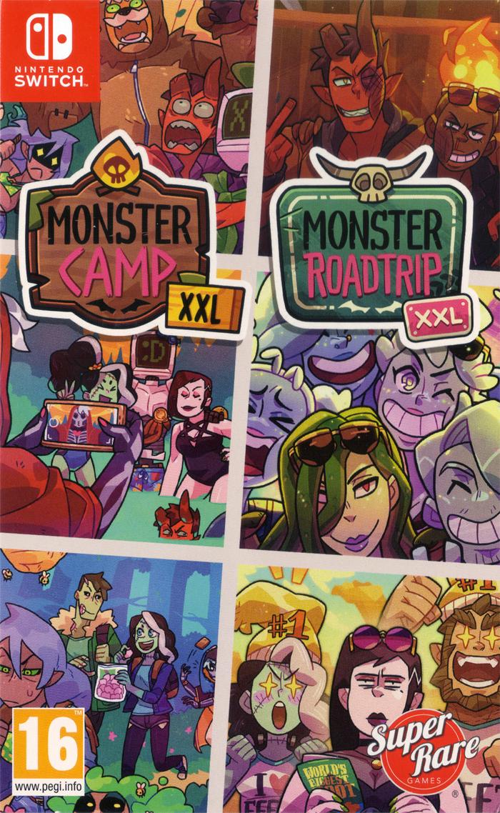 Monster Camp XXL And Monster Roadtrip XXL Double Pack - PAL Nintendo Switch