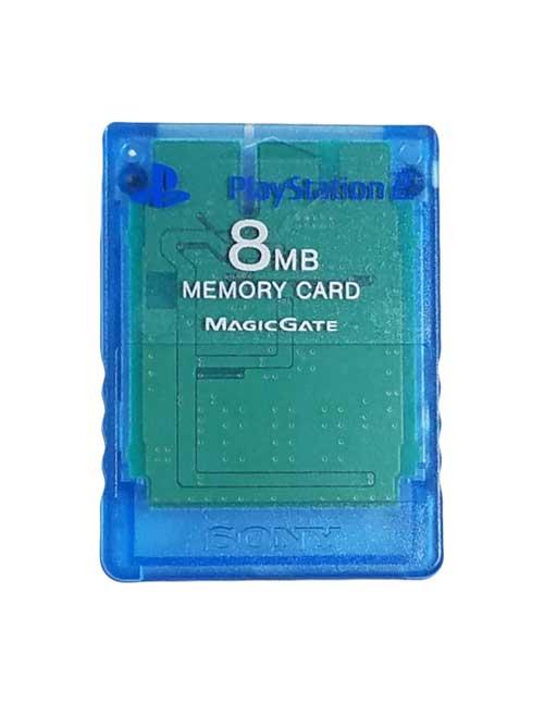 Nexwave Video Games Inc. - 8MB Memory Card [Blue] - Video Game - Playstation 2