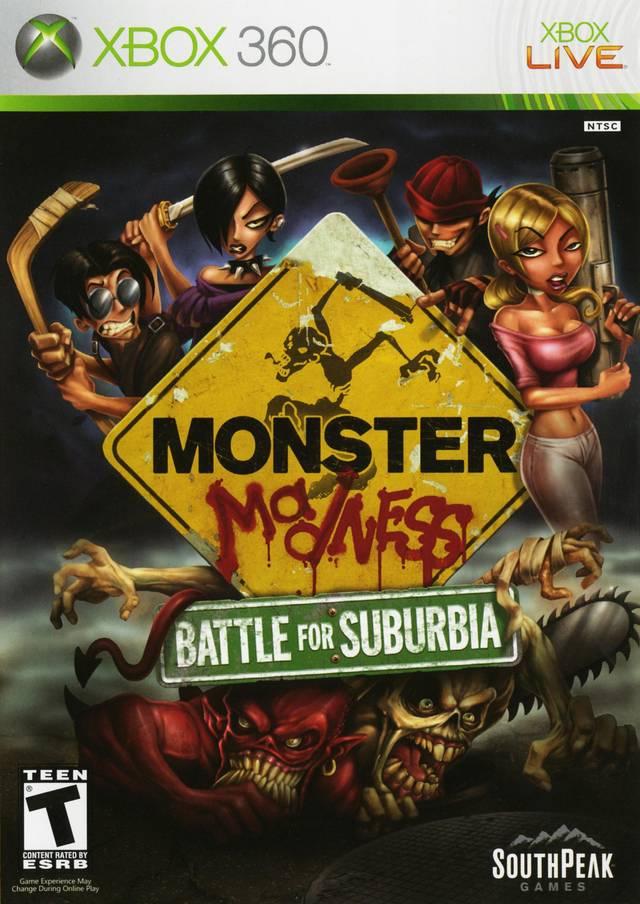 Nexwave Video Games Inc. - Monster Madness Battle for Suburbia - Video Game - Xbox 360