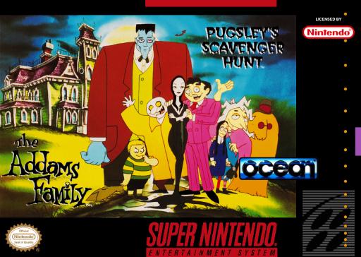 Addams Family Pugsley's Scavenger Hunt - Super Nintendo