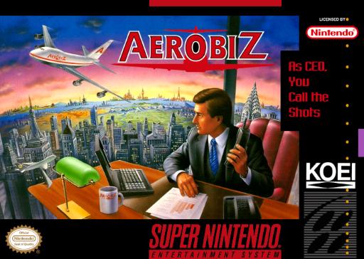 Nexwave Video Games Inc. - Aerobiz - Video Game - Super Nintendo