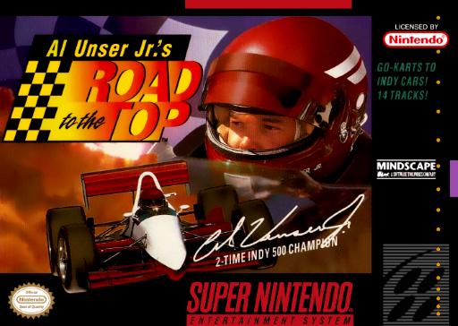 Nexwave Video Games Inc. - Al Unser Jr.'s Road To The Top - Video Game - Super Nintendo