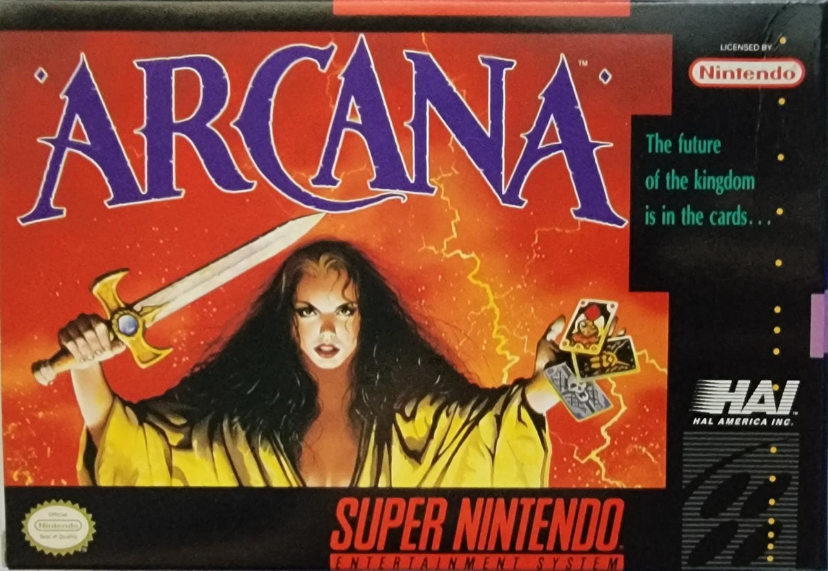 Nexwave Video Games Inc. - Arcana - Video Game - Super Nintendo
